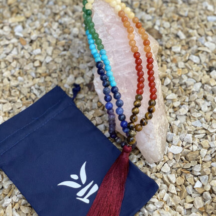 Japamala 108 contas - 7 chakras